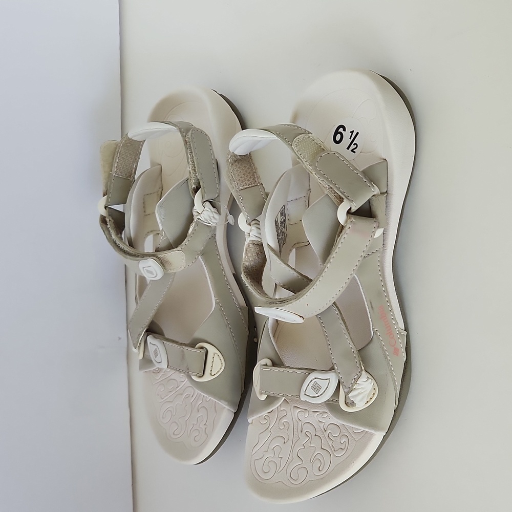 Columbia Women's Tan Sandals SunWrap Straps size 6 1/2